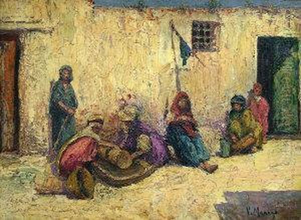 North African Street Scene - view 1