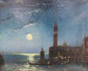 Noctural View Of Venice