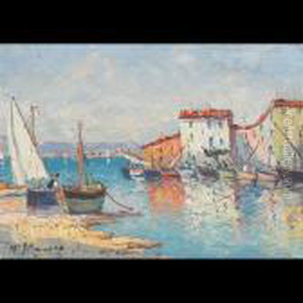 Mediterranean Harbour Scene - view 1
