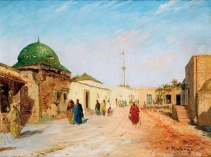 Scene De Rue A Tunis