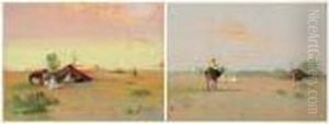 Le Campement Dans Le Desert by Vincent Manago