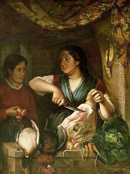 Tradeswoman, 1875 - view 1