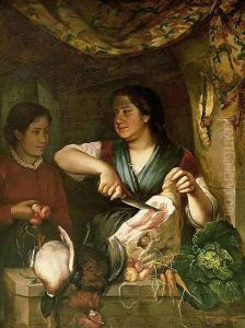 Tradeswoman, 1875 by Marie, Mrs Dujardin-Beaumetz Petiet
