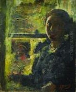 Jeune Fille A La Fenetre