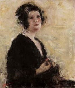 Ritratto Femminile by Antonio Mancini