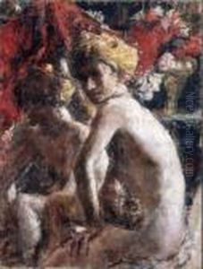 Nudo Di Uomo Con Turbante (il Nipote Alfredo) Nudo Di Uomo Con Turbante (il Nipote Alfredo)