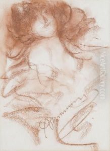 Figura Femminile by Antonio Mancini
