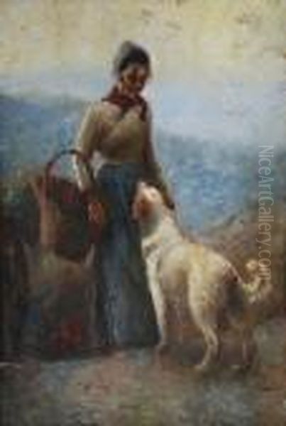 Fanciulla Con Cane - view 1