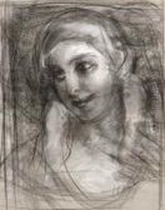 Ritratto Femminile by Antonio Mancini