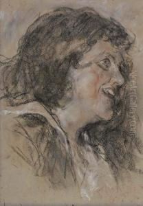 Head Of A Laughing Girl Head Of A Laughing Girl