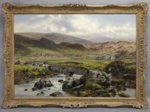 October In The Lledr Valley Near Dolwyddelan North Wales by William Henry Mander