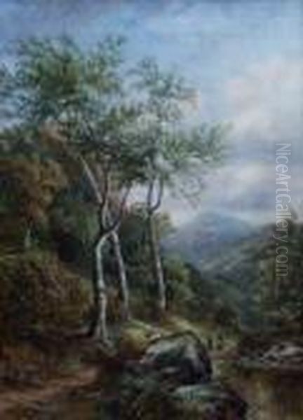 Rural View Withfigure Fishing - view 1