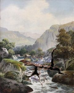 On The Llugwy, Below Pont Y Plas