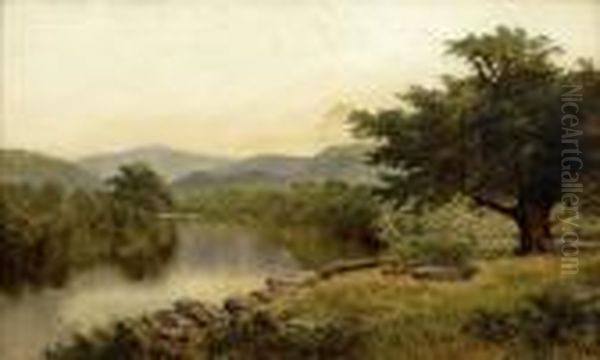 A Welsh River Landscape - view 1