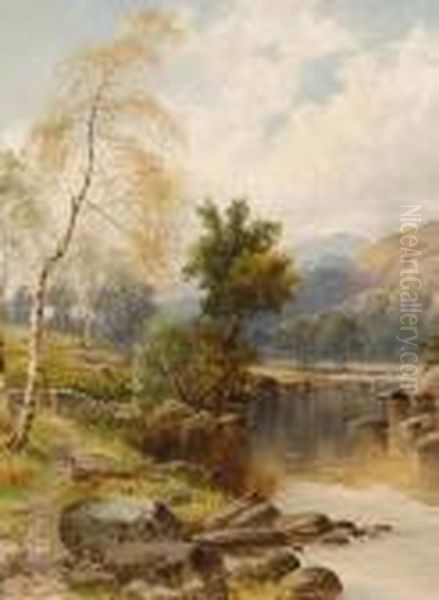 On The Mawdach, Dolgelley - view 1