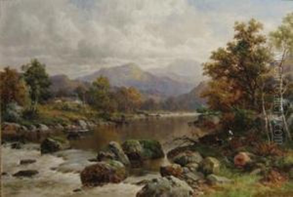 In The Lledr Valley, North Wales - view 1