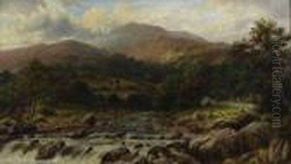 In The Lledr Valley - view 1