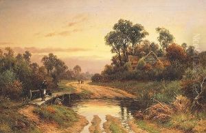 Evening Nr. Upton On Severn