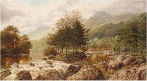 On The Llugy Near Pont-y-pair, Bettws, North Wales