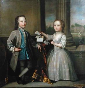 William Humphrey Wykeham 1734-83 and Richard Wykeham 1739-1805 by Richard Phelps