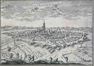 View of Strasbourg, c.1659 by Adam Perelle