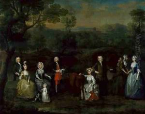 The Russell and Revett Families Syllabub Straight from the Cow, 1740s