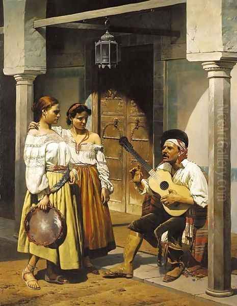 Andalucian musicians - view 1