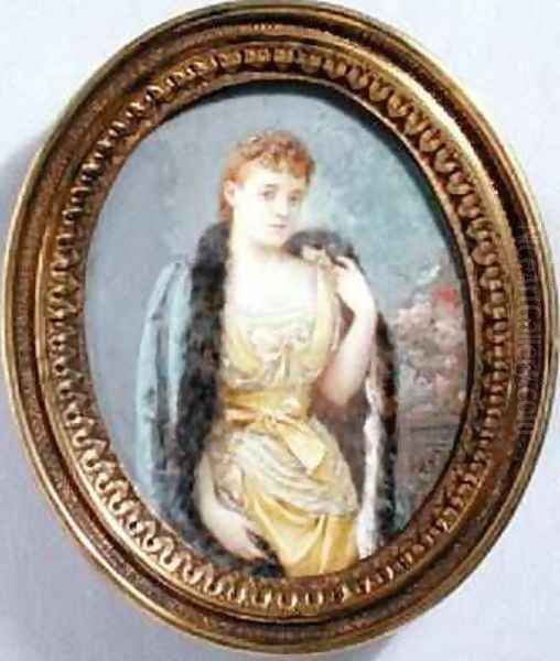 Portrait of Edith Wharton 1862-1937, 1890 - view 1
