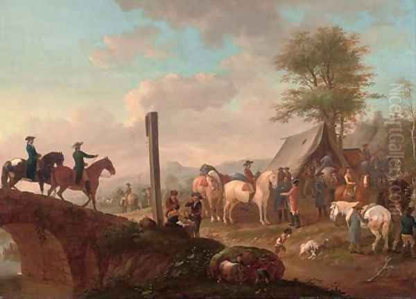 A military encampment - view 1
