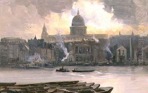 St.Pauls from the River - view 1