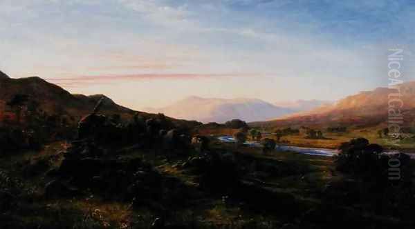 The Braes of Balquidder, 1860 - view 1