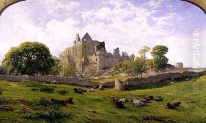Craigmillar Castle, 1861 by Waller Hugh Paton