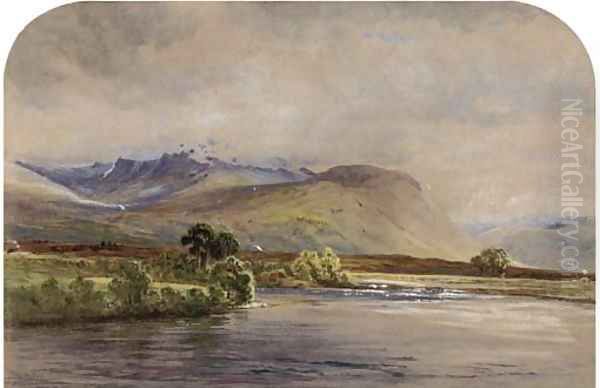 View over the loch towards Ben Nevis - view 1