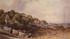 Lee near Ilfracombe, 1867 by Aaron Edwin Penley