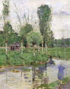On the River, St. Gertrude by John Quinton Pringle