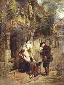 The Letter Carrier by Daniel Pasmore