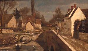 The Red Lion Inn, Wendlesbury, Nr. Bicester, Oxfordshire by George Paice