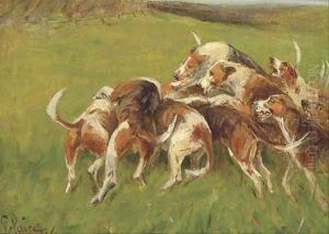 Hounds closing in by George Paice