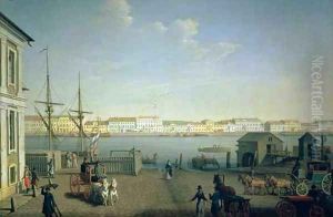English Shore Street in St Petersburg, 1790s English Shore Street in St Petersburg, 1790s