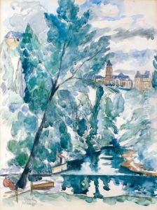 Uzerche by Henri Charles Manguin