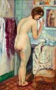 Femme A Sa Toilette by Henri Charles Manguin
