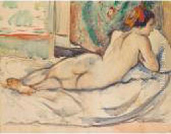 Nu Au Turban Rouge, Jeanne - view 1