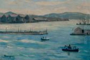 Toulon, L'entree De La Rade by Henri Charles Manguin
