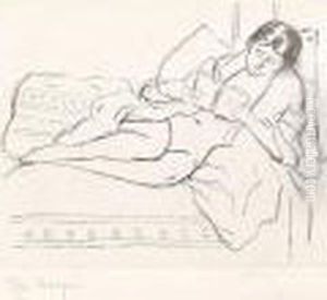 Femme Lisante by Henri Charles Manguin