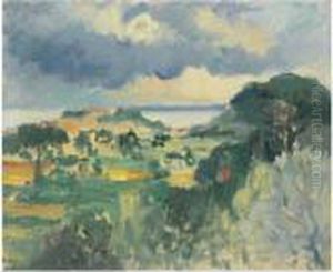 La Citadelle De St Tropez by Henri Charles Manguin