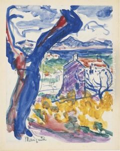 Saint-tropez, Le Golfe by Henri Charles Manguin