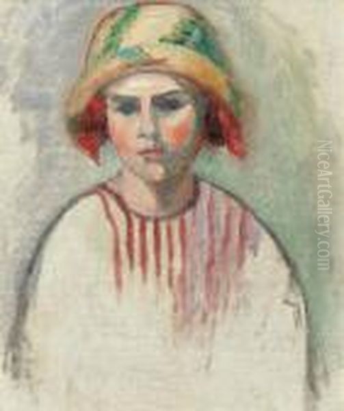 Portrait Of Lucile Manguin - view 1