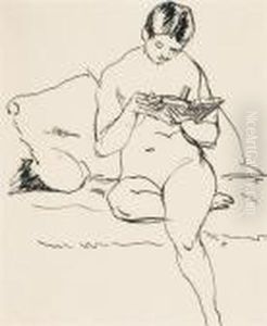 Femme Nue Lisant Femme Nue Lisant