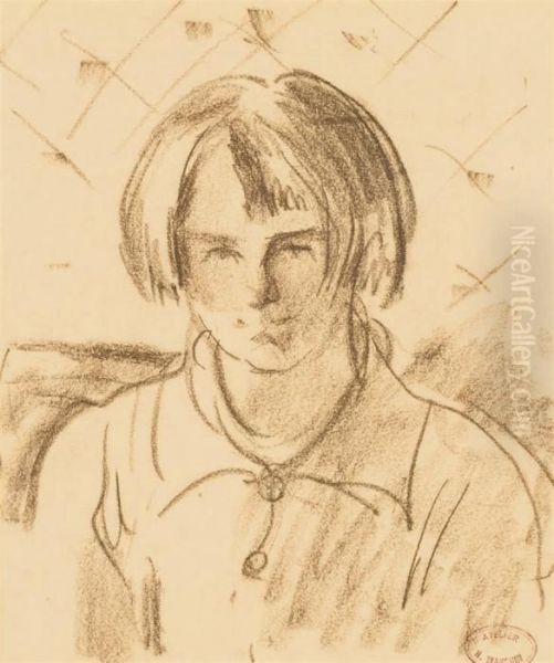 Portrait De Jeune Fille - view 1