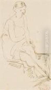 Femme Assise by Henri Charles Manguin